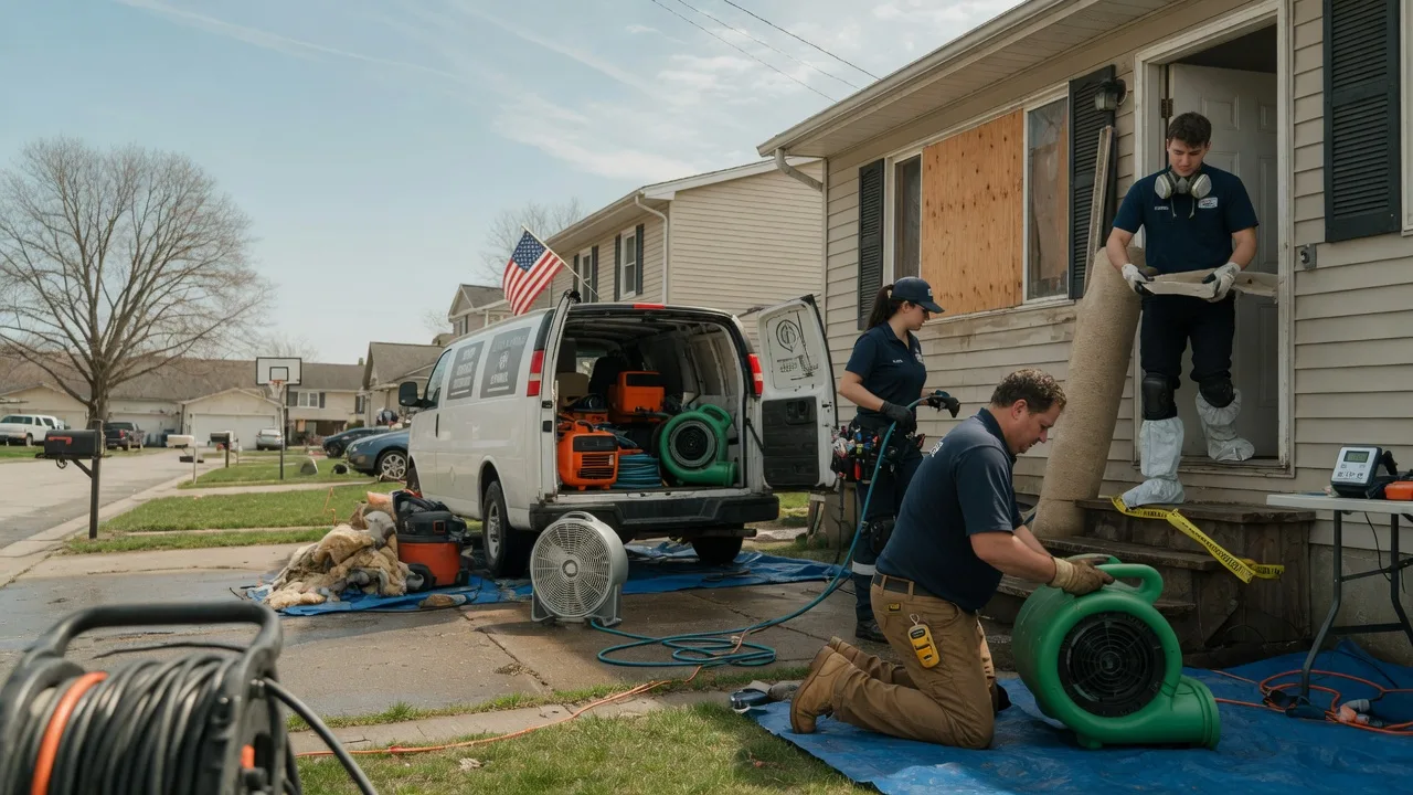 Water Damage Restoration in Middletown, OH near me